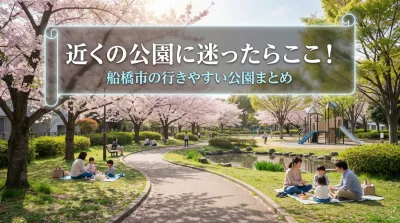 近くの公園に迷ったらここ！船橋市の行きやすい公園まとめ