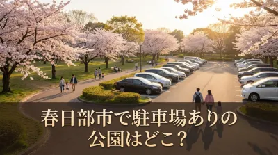 春日部市で駐車場ありの公園はどこ？