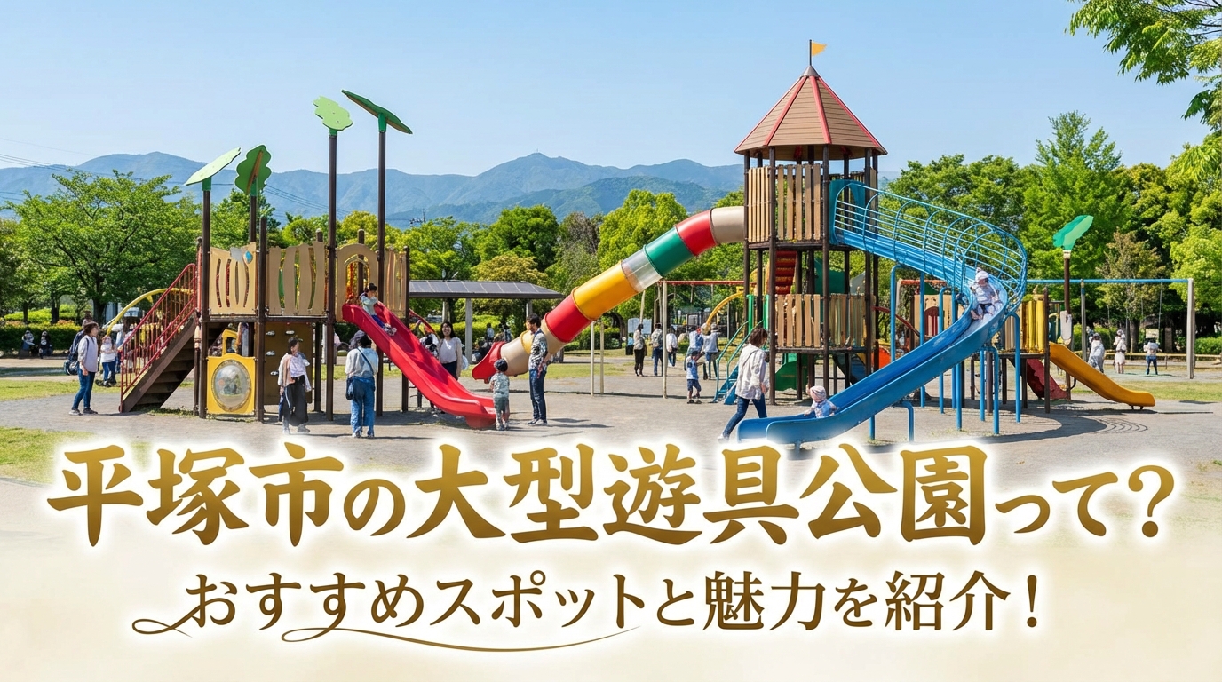 平塚市の大型遊具公園って?