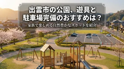 出雲市の公園、遊具や駐車場完備のおすすめは？