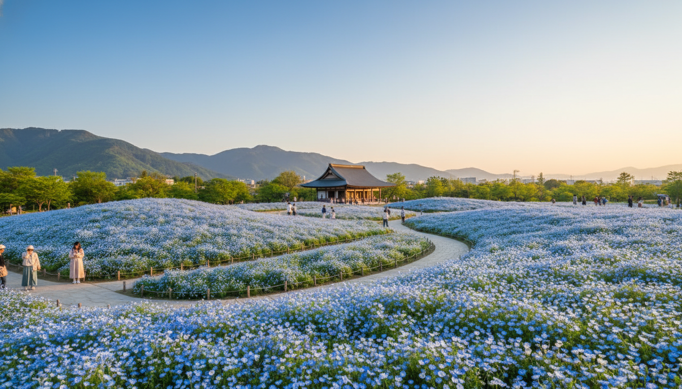 関西でネモフィラが見れるおすすめ公園