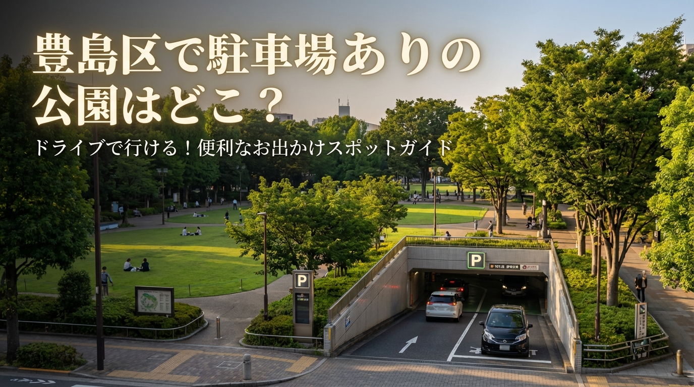 豊島区で駐車場ありの公園はどこ？