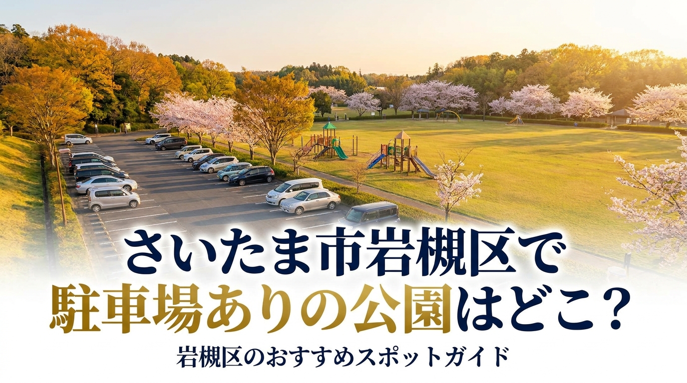 さいたま市岩槻区で駐車場ありの公園はどこ？