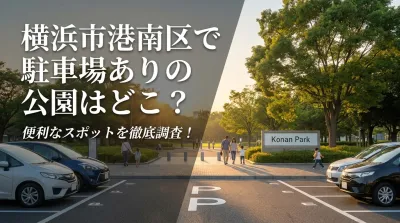 横浜市港南区で駐車場ありの公園はどこ？