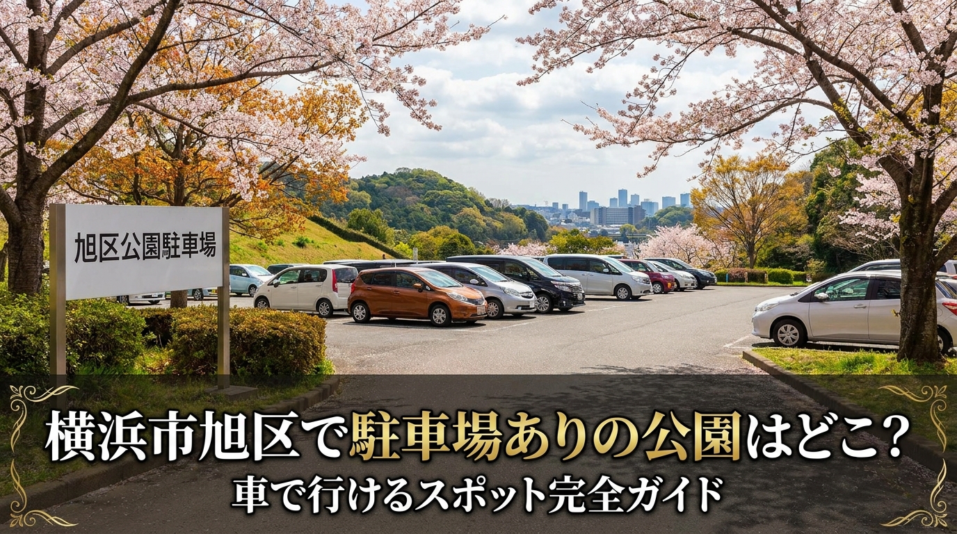 横浜市旭区で駐車場ありの公園はどこ？車で行けるスポット完全ガイド