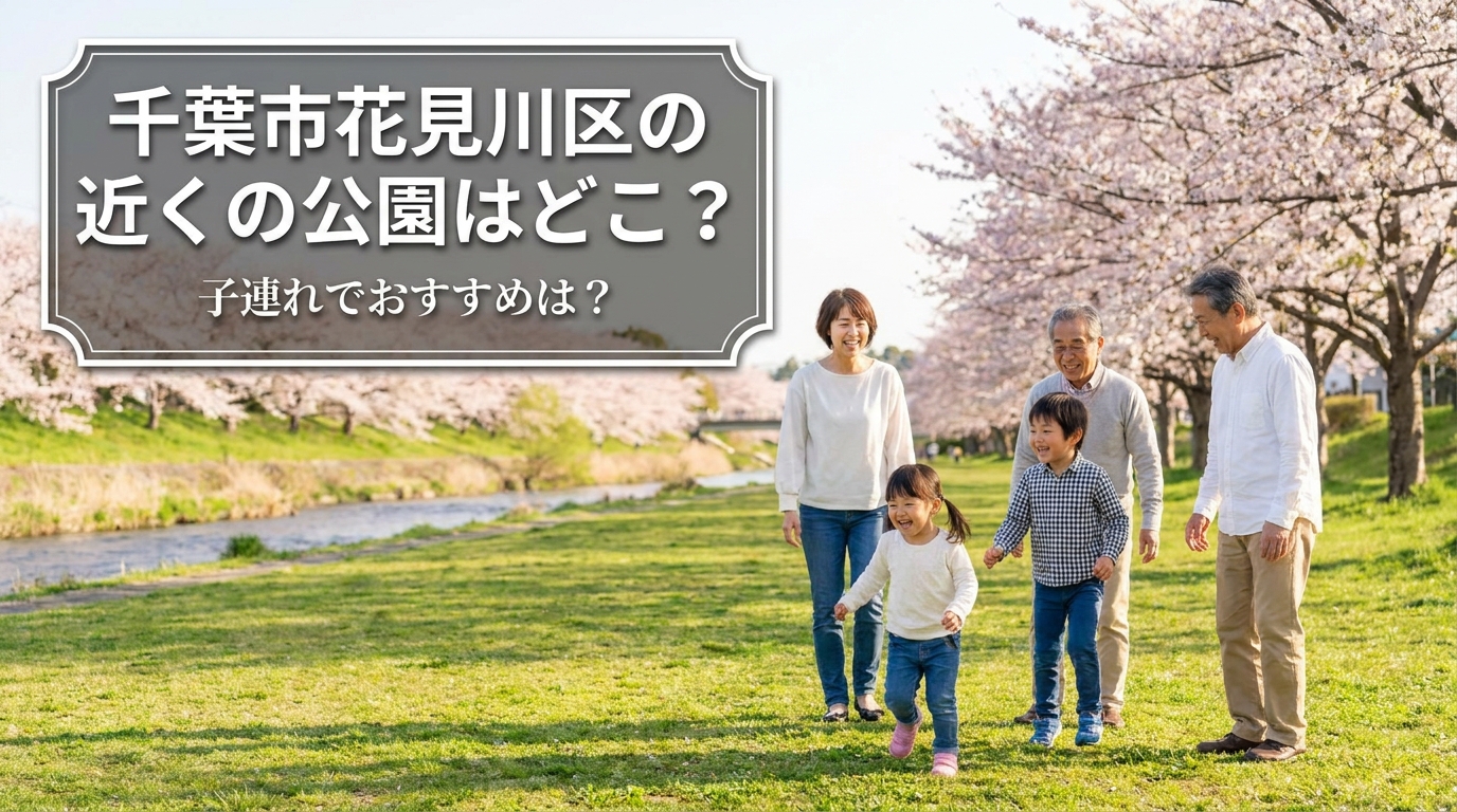 千葉市花見川区の近くの公園はどこ？子連れでおすすめは？