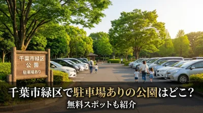千葉市緑区で駐車場ありの公園はどこ？無料スポットも紹介
