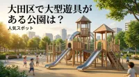 大田区で大型遊具がある公園は？人気スポット