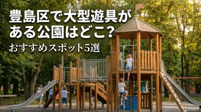 豊島区で大型遊具がある公園はどこ？