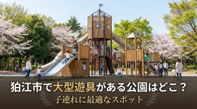 狛江市で大型遊具がある公園はどこ？子連れに最適なスポット