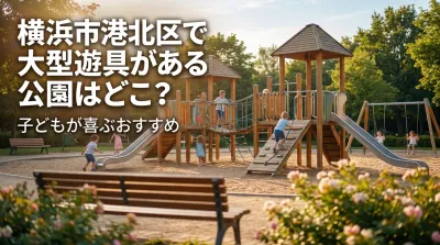 横浜市港北区で大型遊具がある公園はどこ？子どもが喜ぶおすすめ
