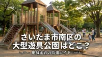 さいたま市南区の大型遊具公園はどこ？