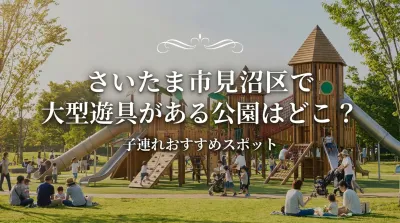 さいたま市見沼区で大型遊具がある公園はどこ？子連れおすすめスポット
