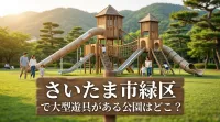 さいたま市緑区で大型遊具がある公園はどこ？