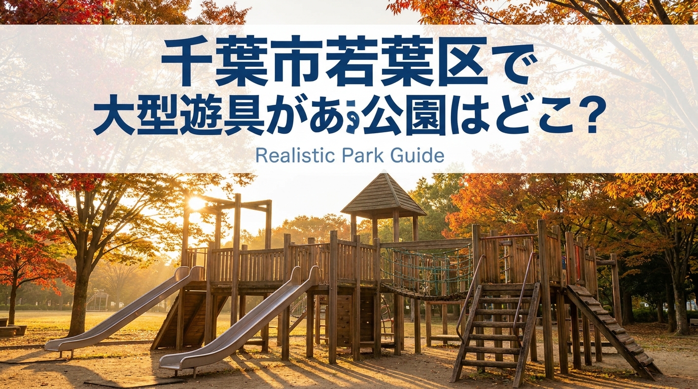 千葉市若葉区で大型遊具がある公園はどこ？