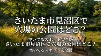 さいたま市見沼区で穴場の公園はどこ？空いてるスポット完全版