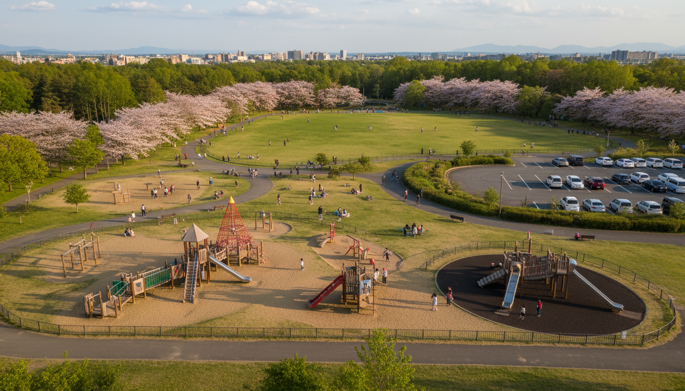 北区の大型公園は遊びの宝庫