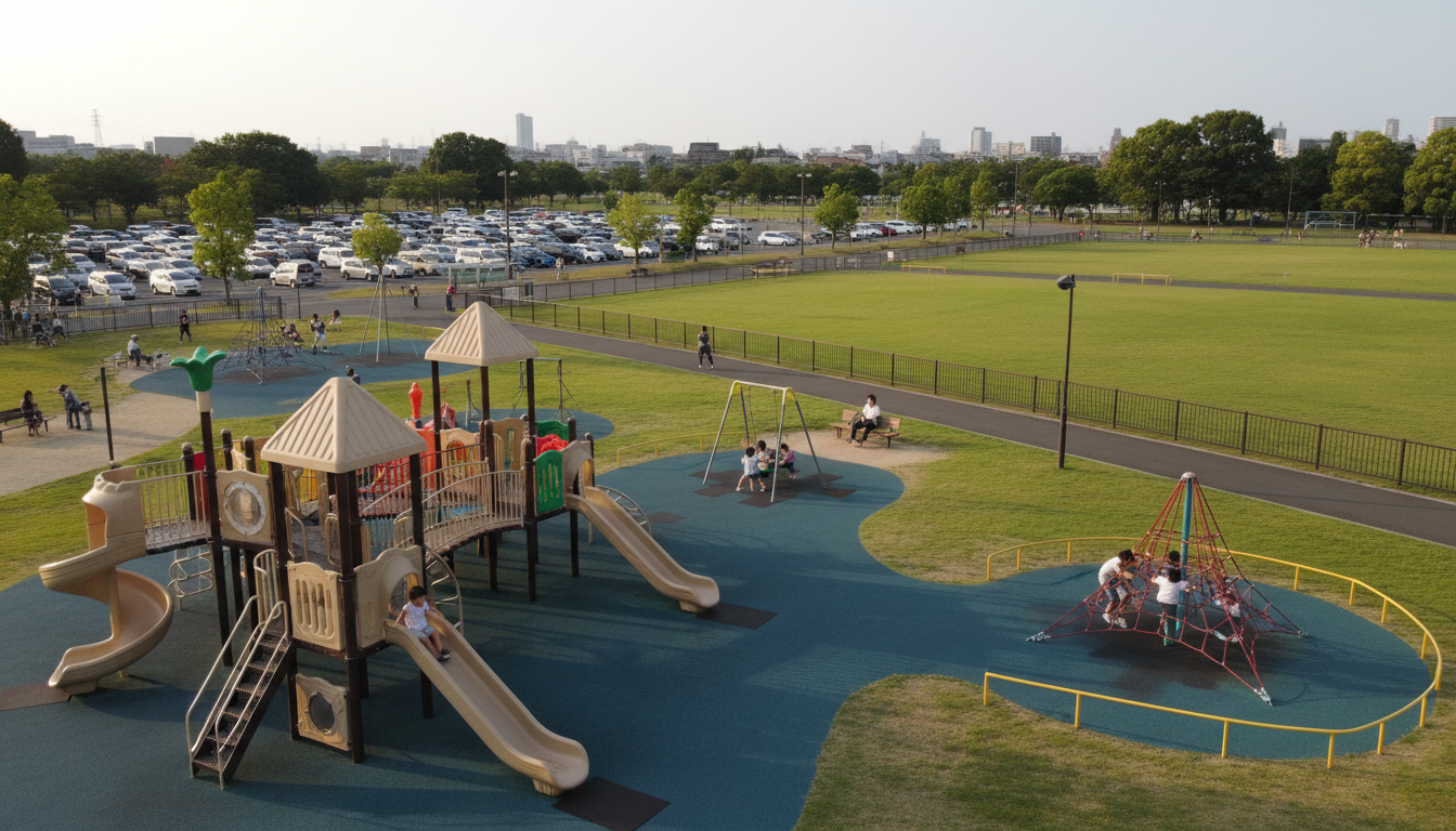 子どもが喜ぶ!遊具が充実した公園