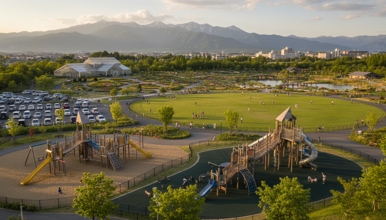 富山市でおすすめの大型公園3選
