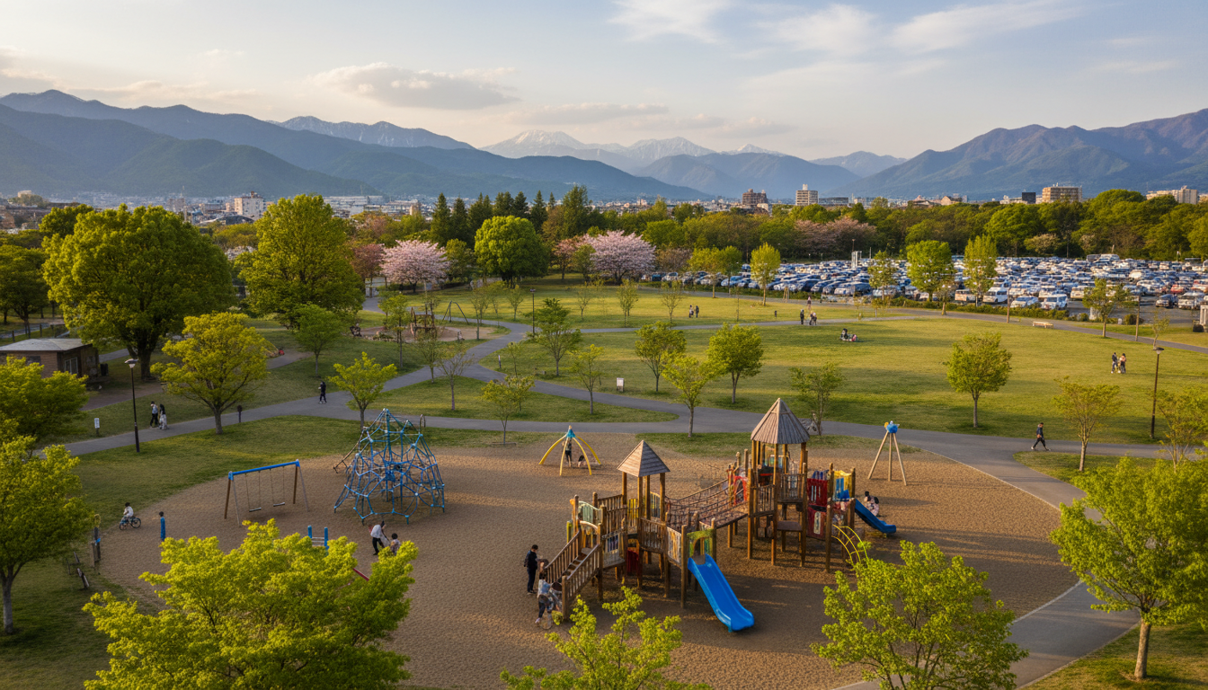 長野市でおすすめの大型公園