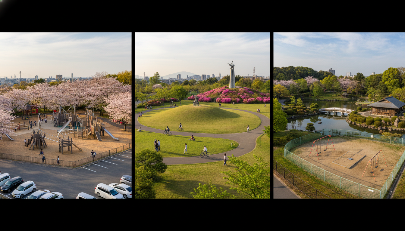 区ごとの特色ある公園情報