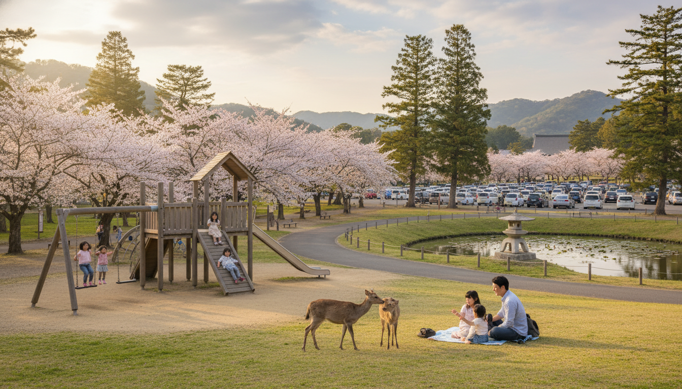 奈良市の公園選びで押さえたいポイント