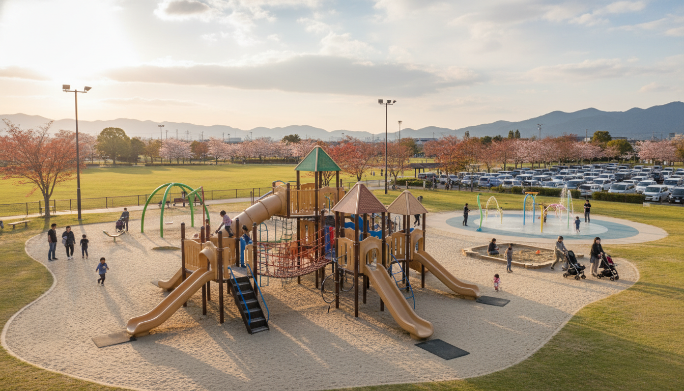 遊具が充実している公園の特徴