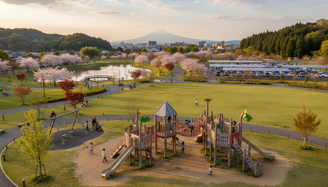 大分市で家族におすすめの大型公園