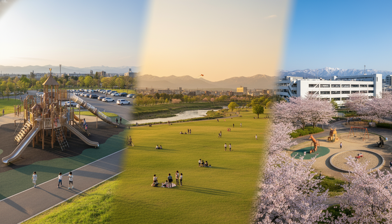 各公園の遊具情報詳細