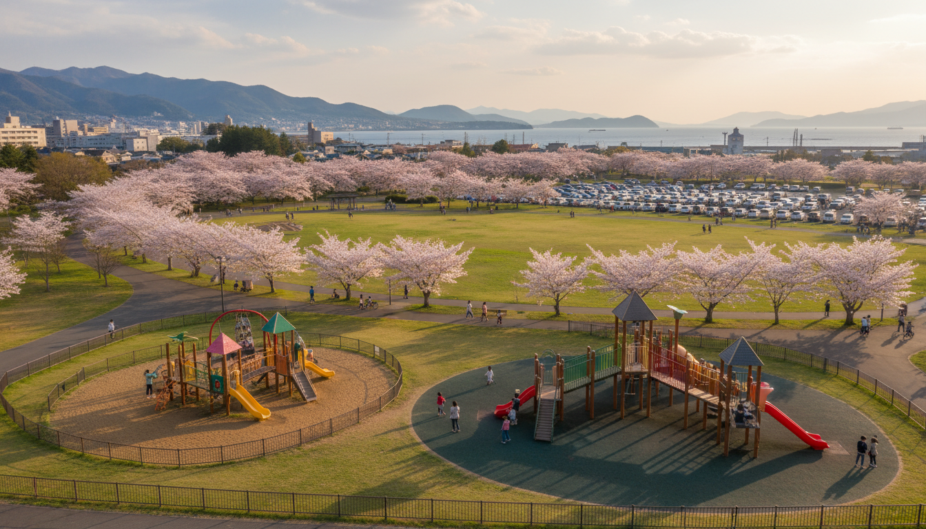 函館市でおすすめの大型公園トップ3