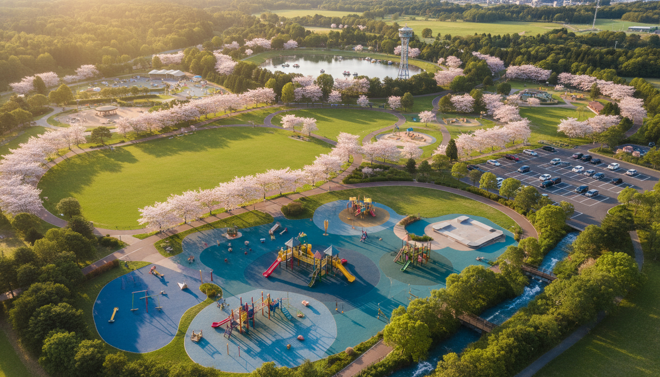 地域別に見る八戸市の公園マップ