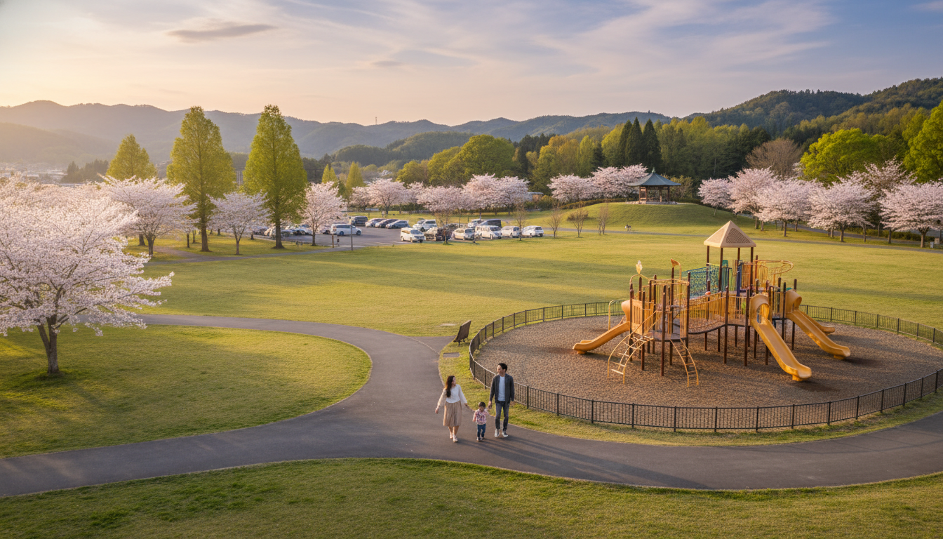 一関市の公園は家族連れに最適なスポットが充実