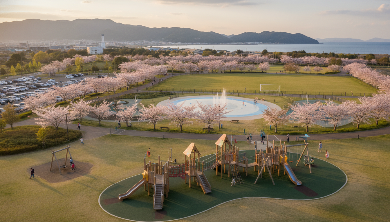 石巻市の代表的な大型公園