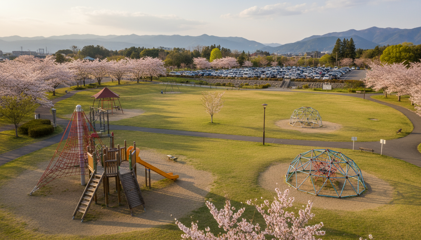 駐車場完備の大型公園おすすめ5選