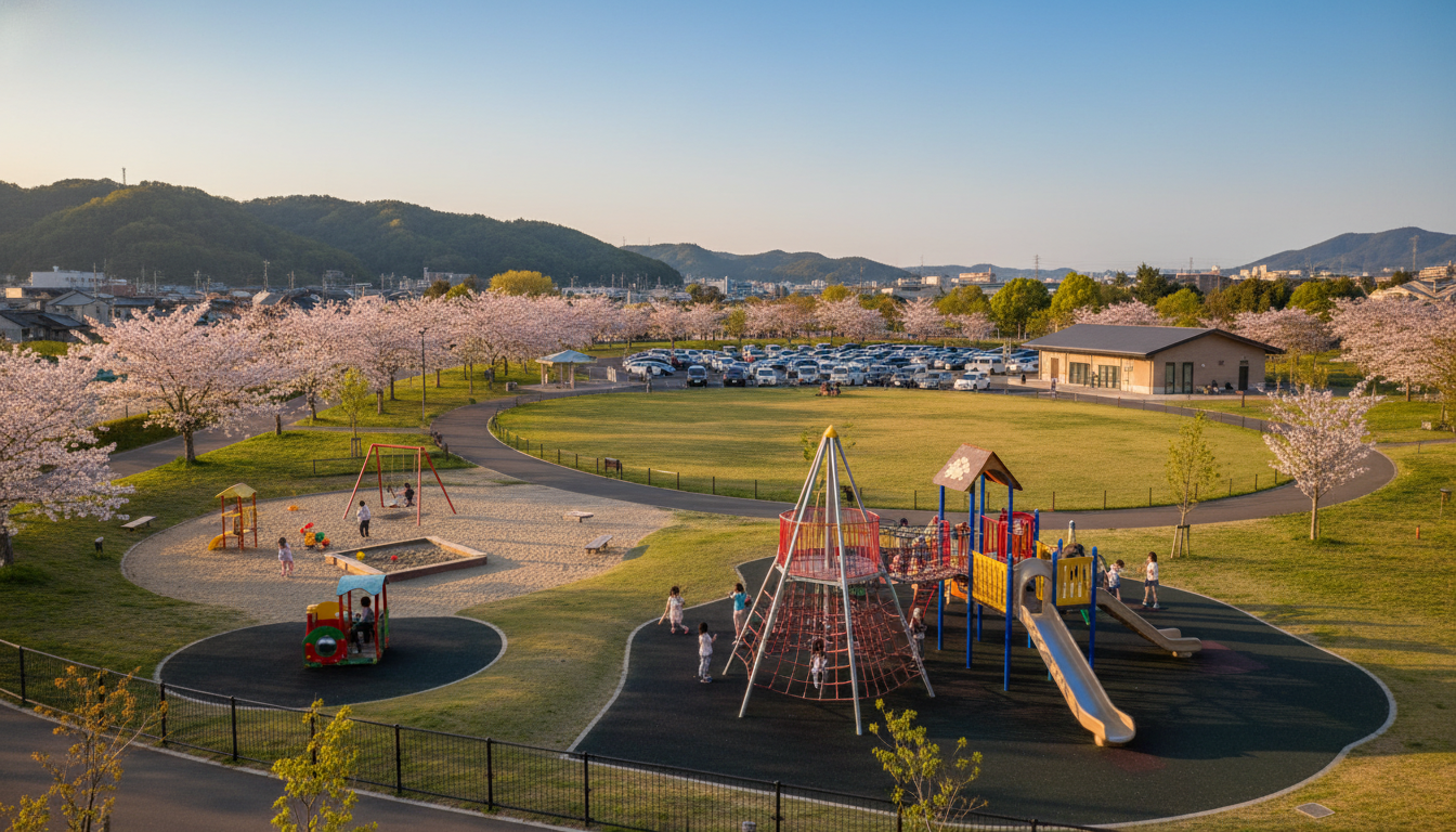 遊具が充実した子ども向け公園
