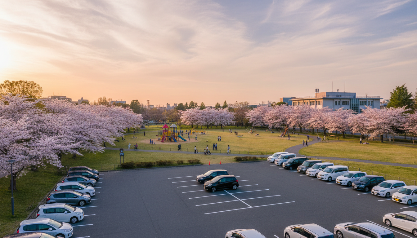 駐車場完備の公園がおすすめな理由