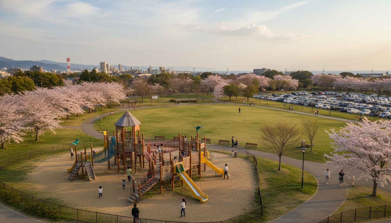 日立市で家族連れにおすすめの大型公園