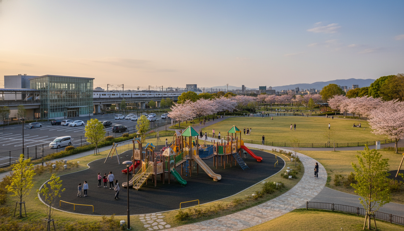 駅近で便利な公園