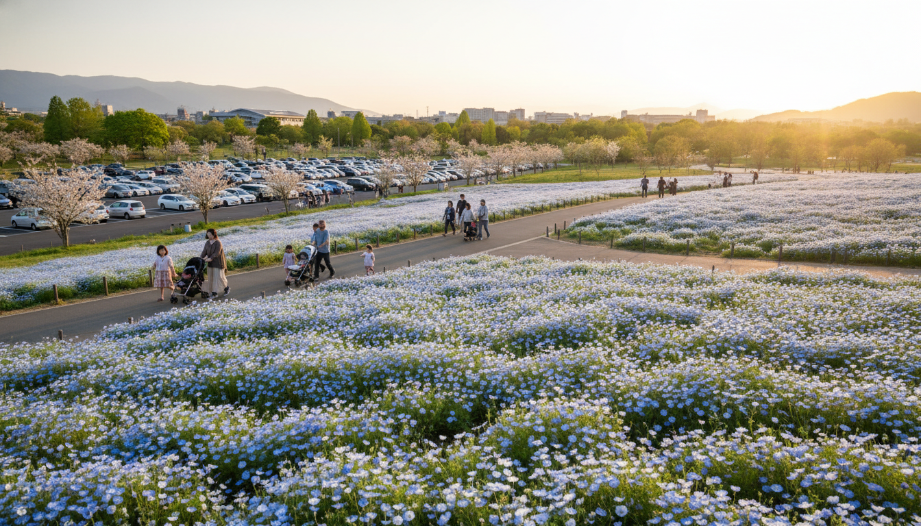 ネモフィラの見頃と開花時期