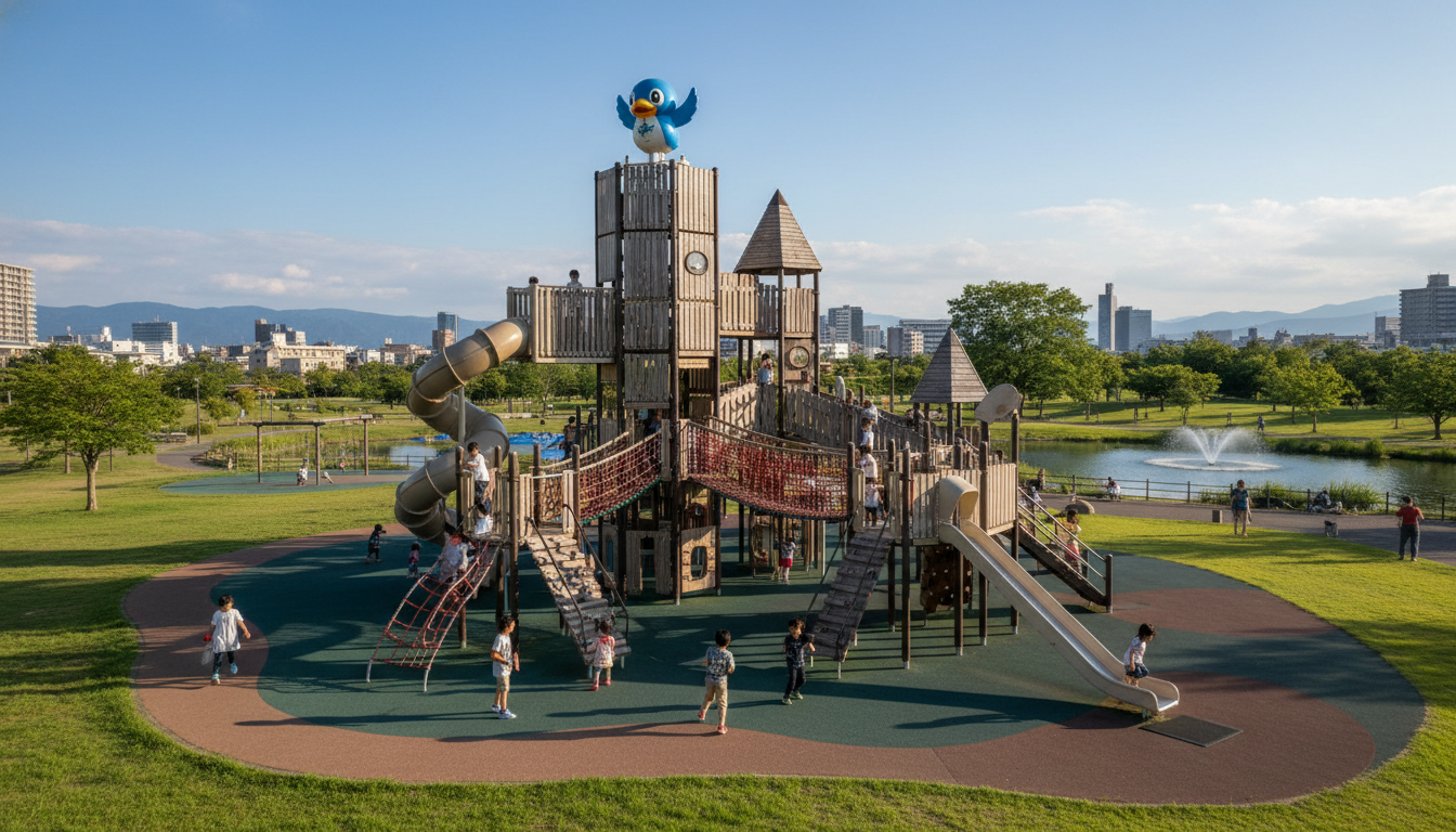 しらこばと水上公園（コバトンの森）：越谷市最大級の遊具天国