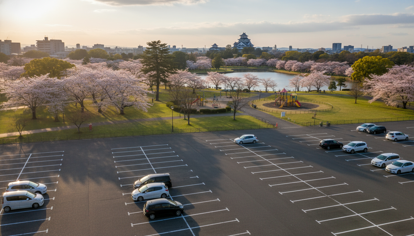 駐車場が広くて便利な公園の魅力
