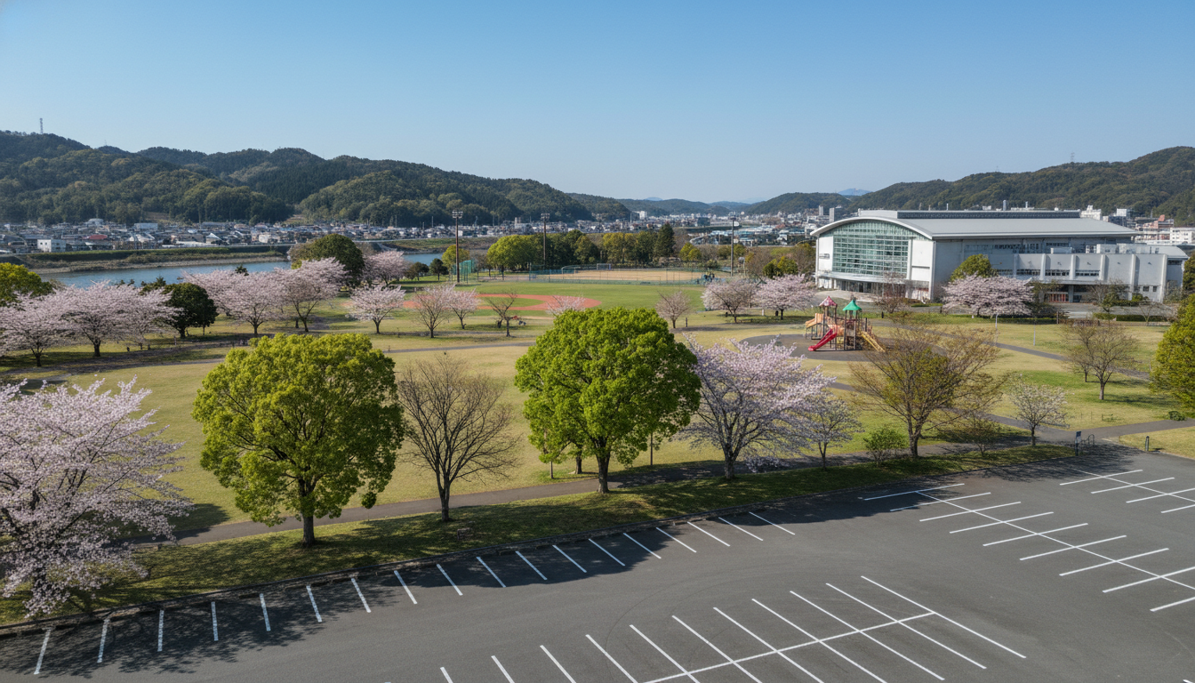 岡崎市公園体育場周辺の駐車場詳細