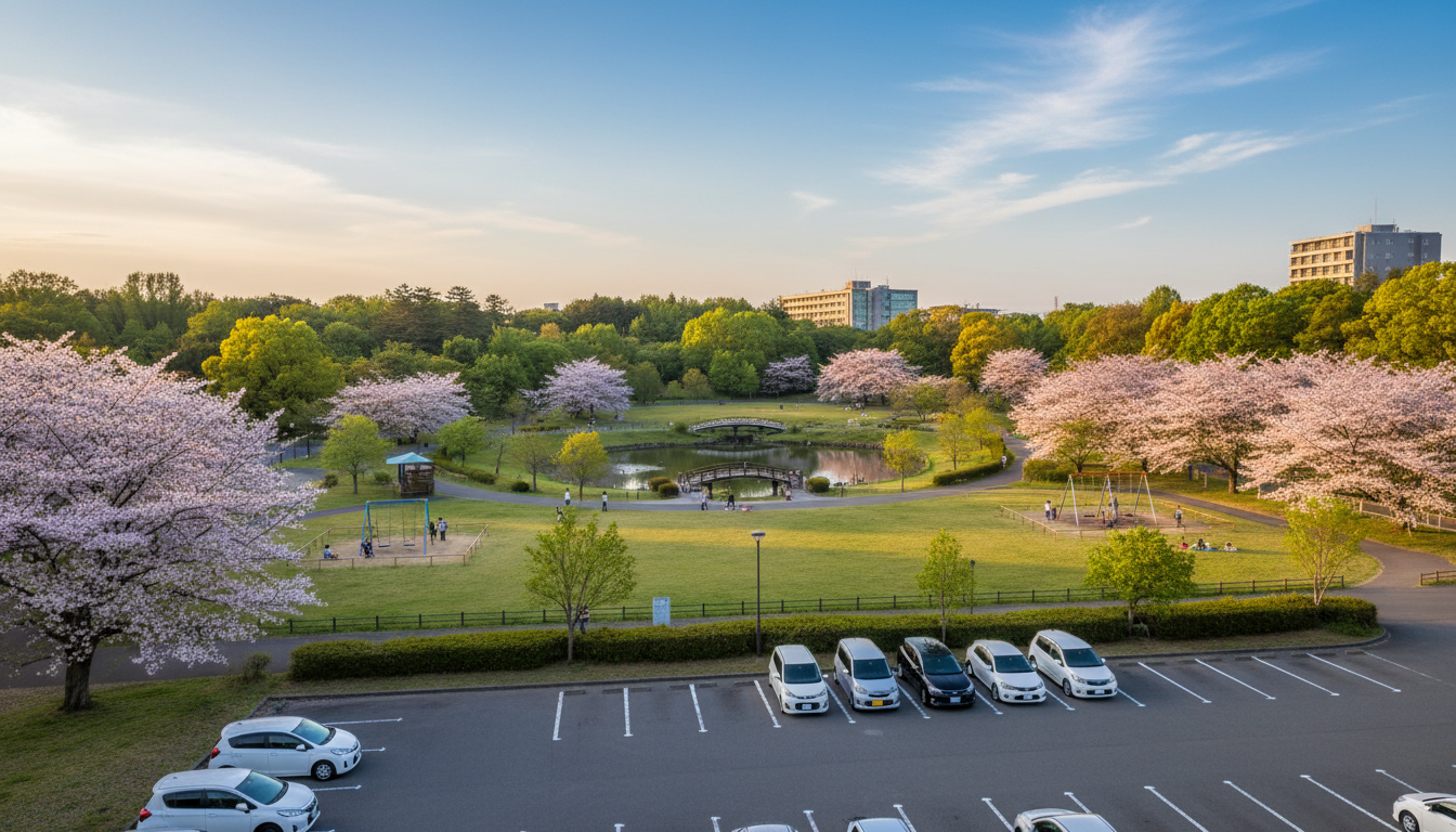 川口市で車で行ける駐車場完備の公園一覧