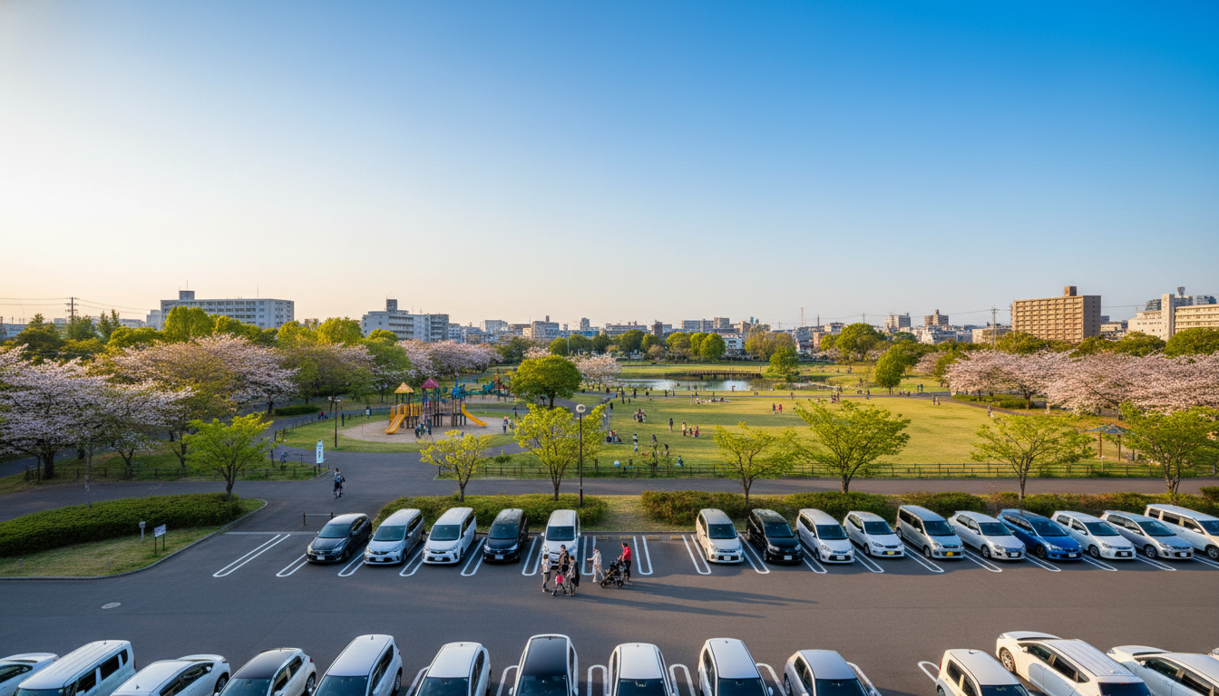 車で行きやすい！駐車場完備の人気公園詳細