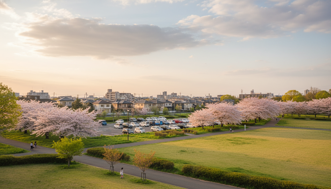 春日部市の駐車場あり公園一覧