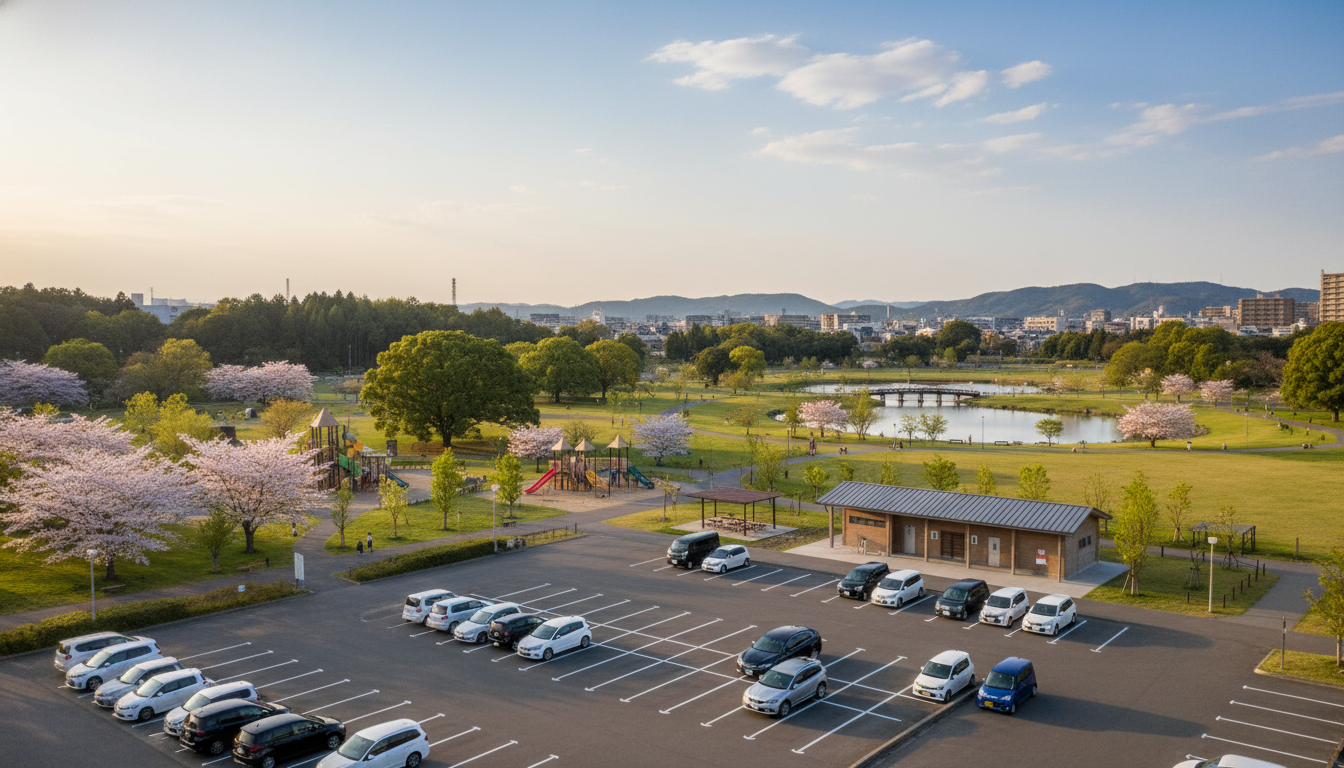 市川市で駐車場ありの公園一覧