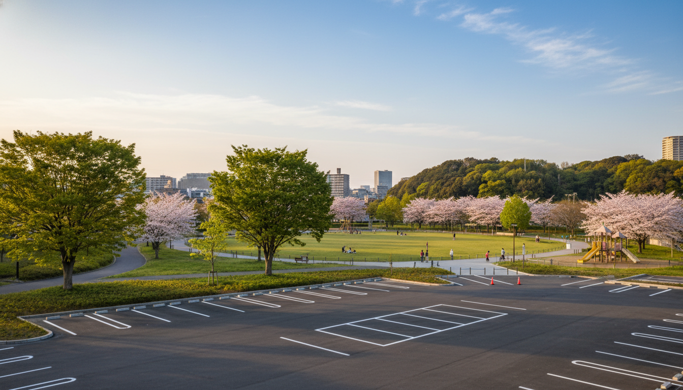駐車場が広い公園ランキング