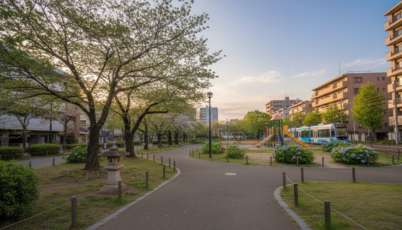 徒歩圏内で行ける小型公園の詳細