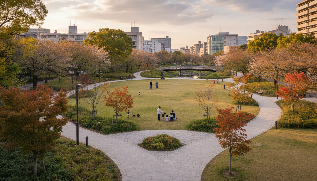 中央区で行きやすい公園
