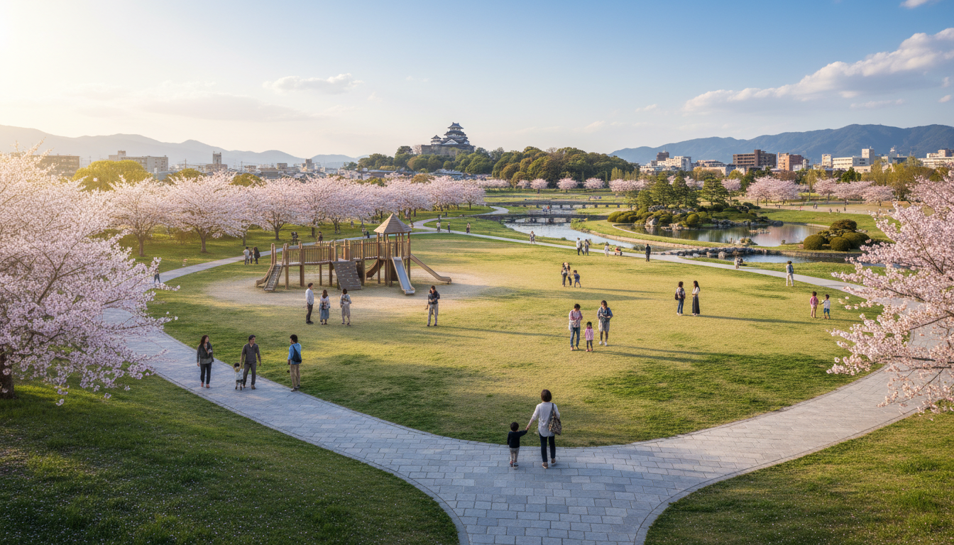 岡崎市の行きやすい公園一覧